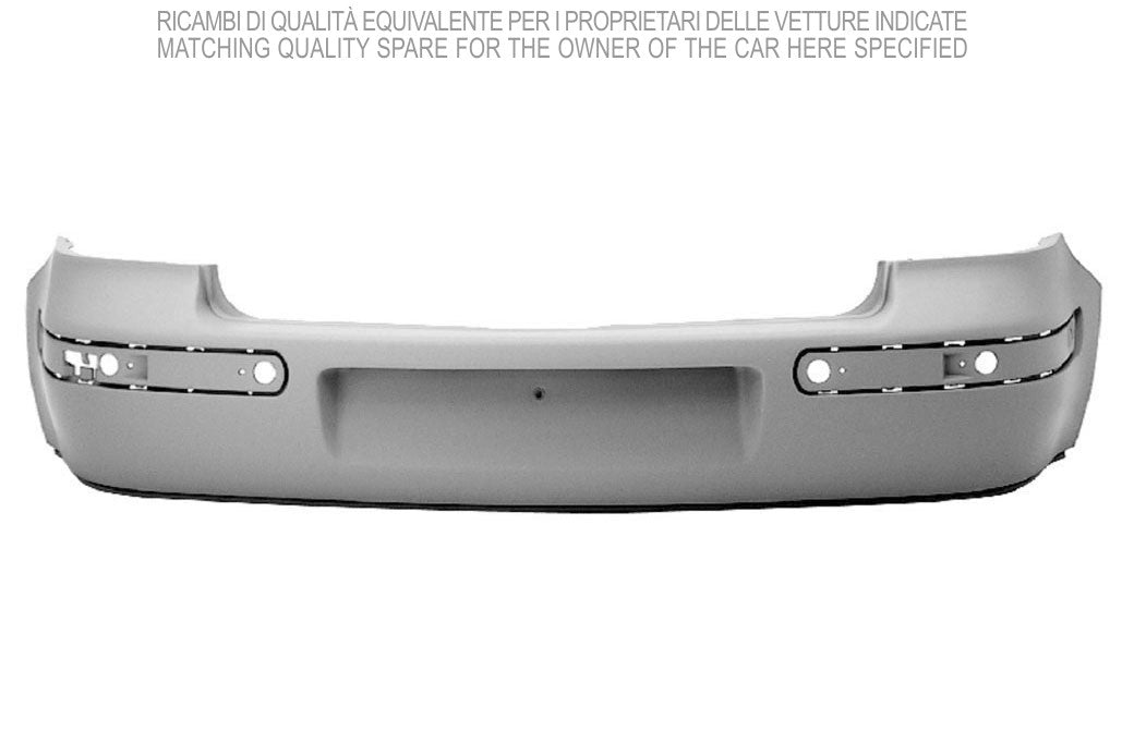 Paraurti Posteriore VOLKSWAGEN GOLF IV 1997 - 2003 OE 1J6807421DGRU