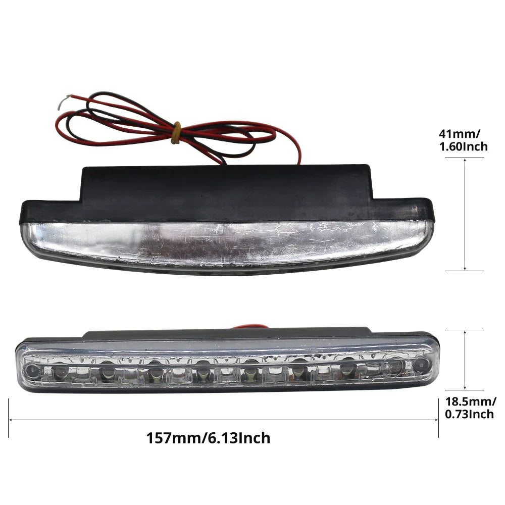 Coppia Fanalini Led Universali 12V x Piaggio Porter