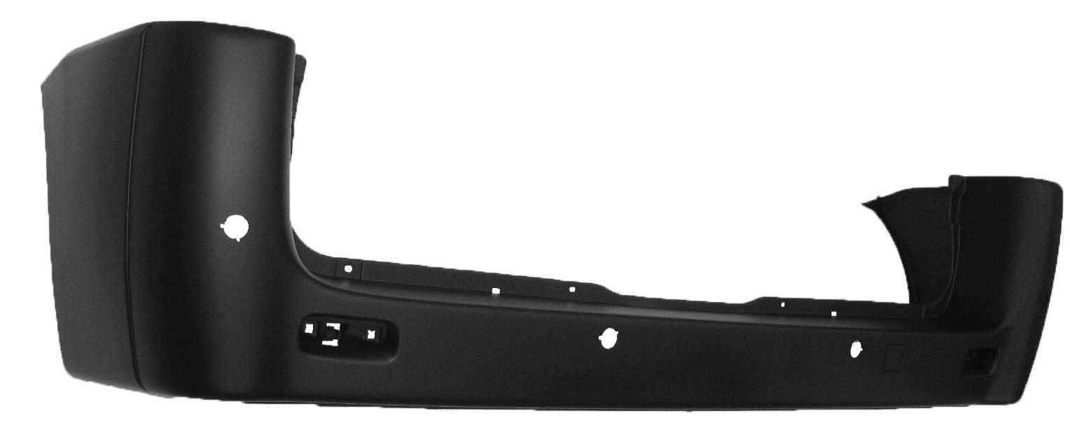 Paraurti Posteriore Nero Passo Corto Con Fori Parkassist Peugeot Expert 2006 Oe 1497605078 - 7410At