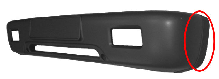 Paraurti Anteriore Con Fori Fendinebbia Con Soffietti Laterali Nissan Cabstar 1999-2003 Oe 620109X503 - 620109X505