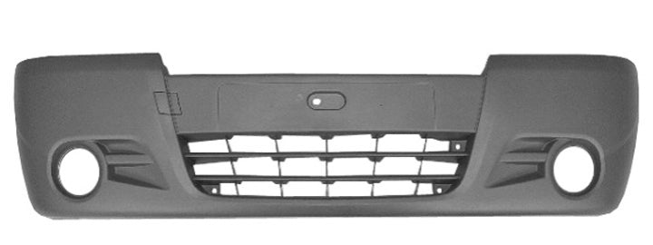 Paraurti Anteriore Grigio Con Fori Fendinebbia Opel Vivaro 2006 Oe 4416743 - 93188854