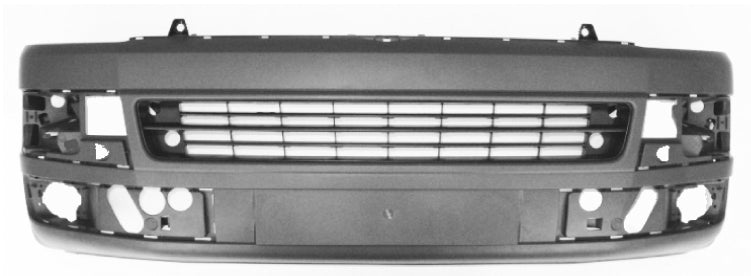 Paraurti Anteriore Grigio Chiaro Con Tracce Lavafari E Sensori Volkswagen Transporter T5 2009 Oe 7E0807217B7G9