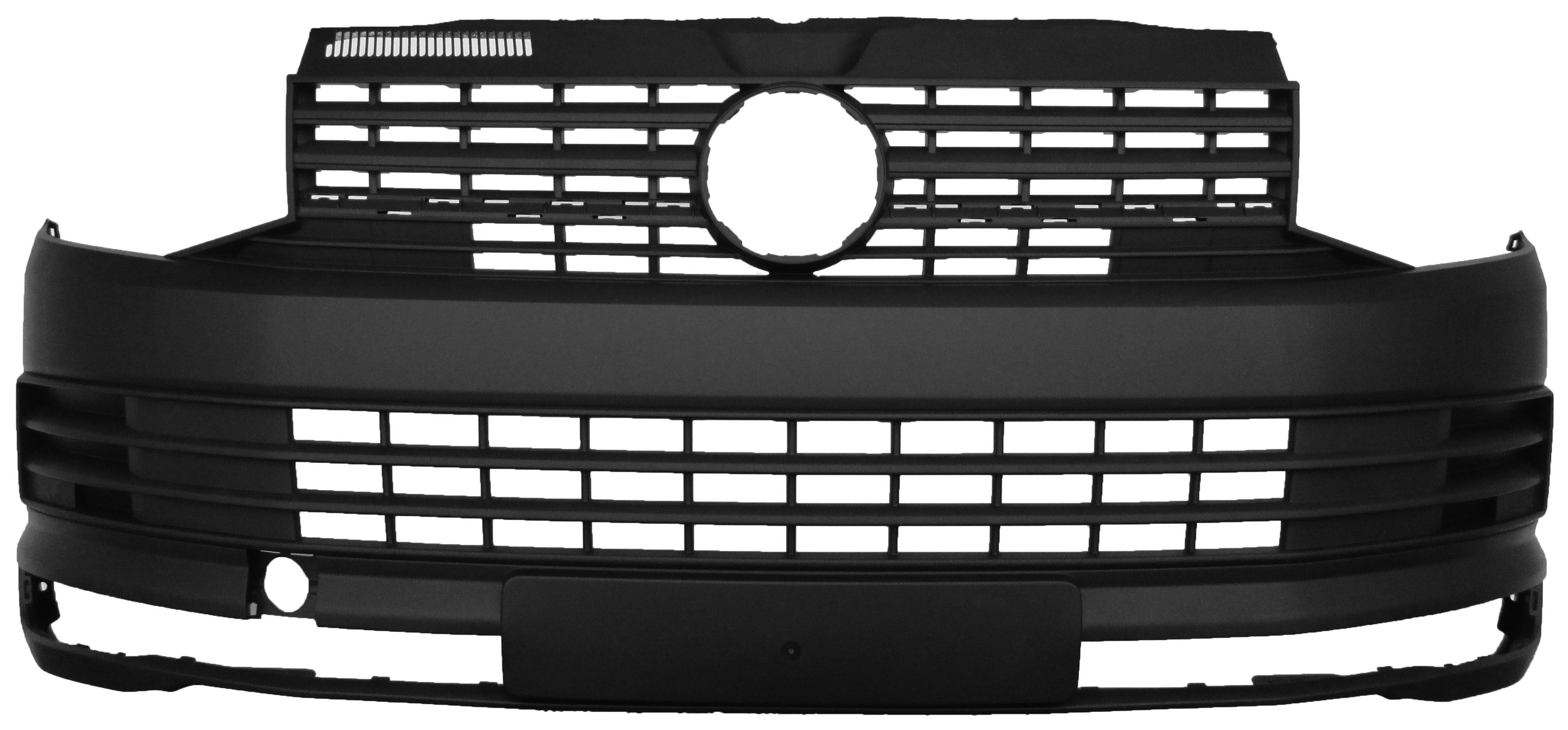 Paraurti Anteriore Nero Volkswagen Transporter T6 Oe 7E0807221D9B9 - 7E0807217S9B9