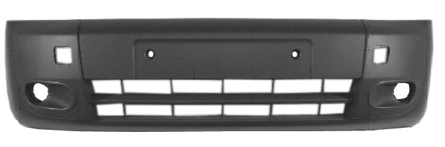 Paraurti Anteriore Grigio Con Fori Fendinebbia Ford Tourneo-Connect 2006 Oe 1470568 - 1502357