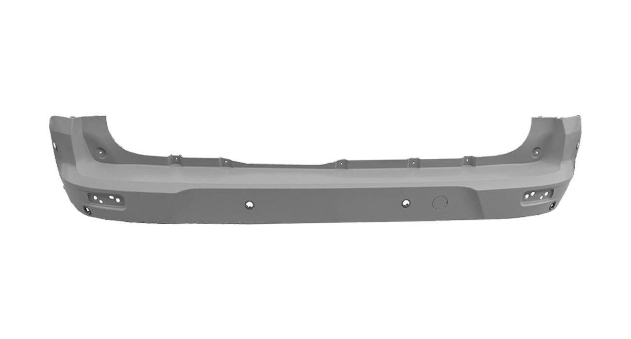 Paraurti Posteriore Con Primer Con Parkassist E Angolo Morto (6 Portasensori) Con Tappo Gancio Traino Ford Transit Connect 2018 Oe 2288170