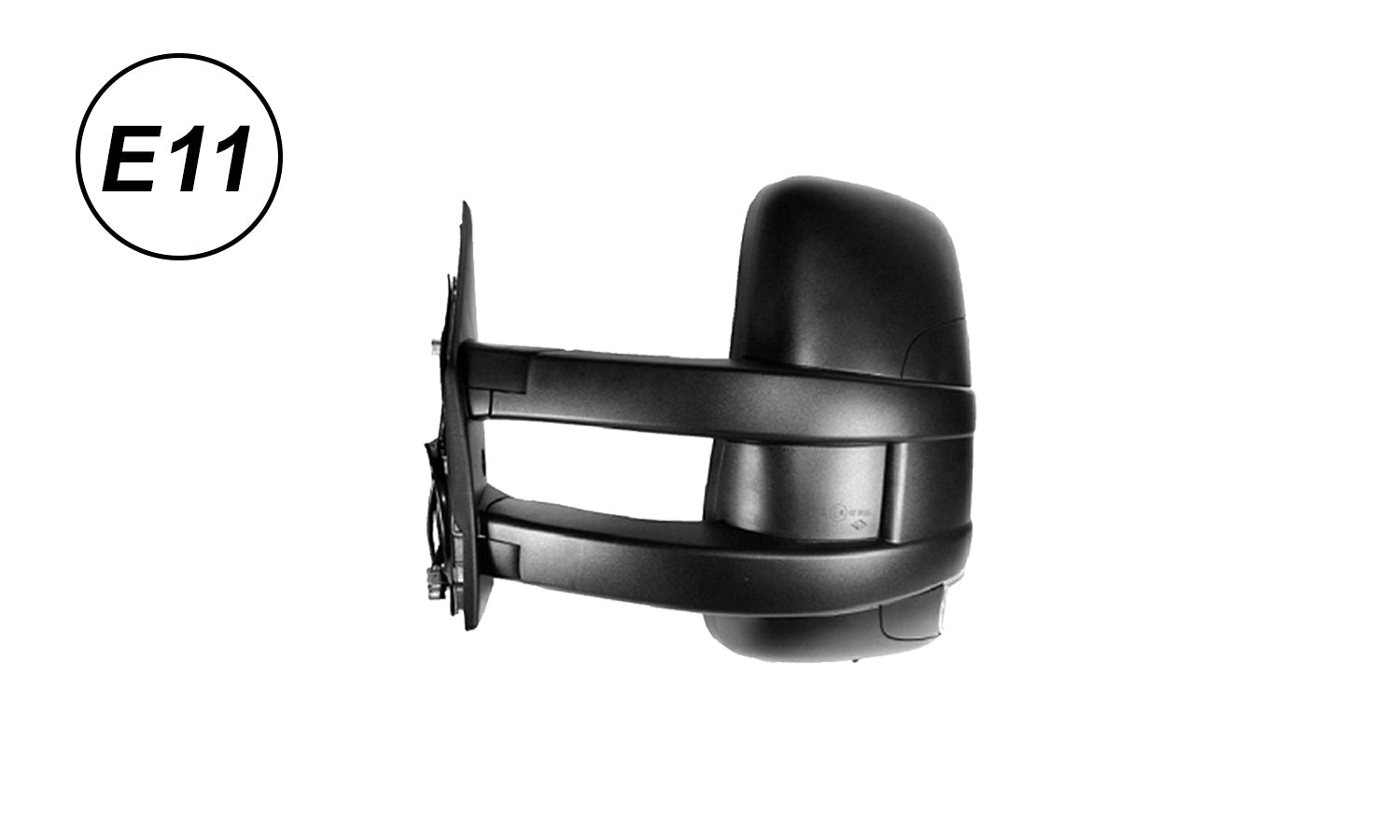 Retrovisore Sinistro Elettrico Riscaldato Braccio Lungo Omologato E11 Iveco Daily City 2009 Oe 5801367571 - 5801736705 - 5802032045