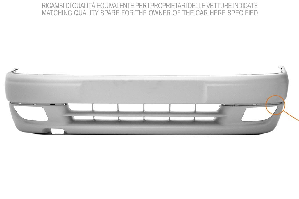 Paraurti Anteriore CITROEN SAXO 1996 - 1999 OE 7401Q9