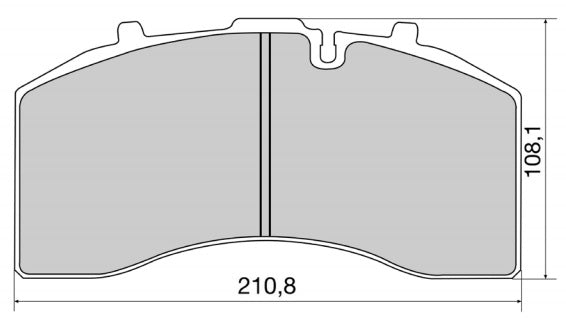 Serie Pastiglie Mercedes- SAF (29158)