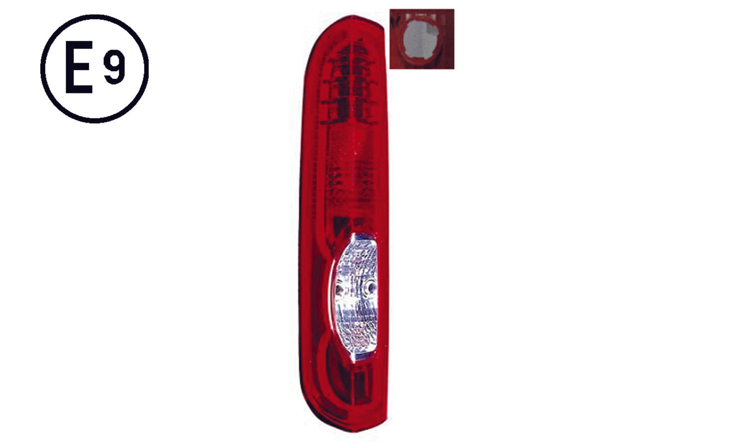 Fanale Posteriore Sinistro Senza Portalampada Omologato E9 Opel Vivaro 2006 Oe 8200415250 - 4449448 - 2654500Q0A