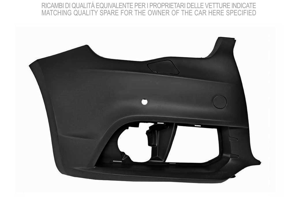 Paraurti Anteriore DX AUDI A1 2010 - 2014 OE 8X0807066CGRU