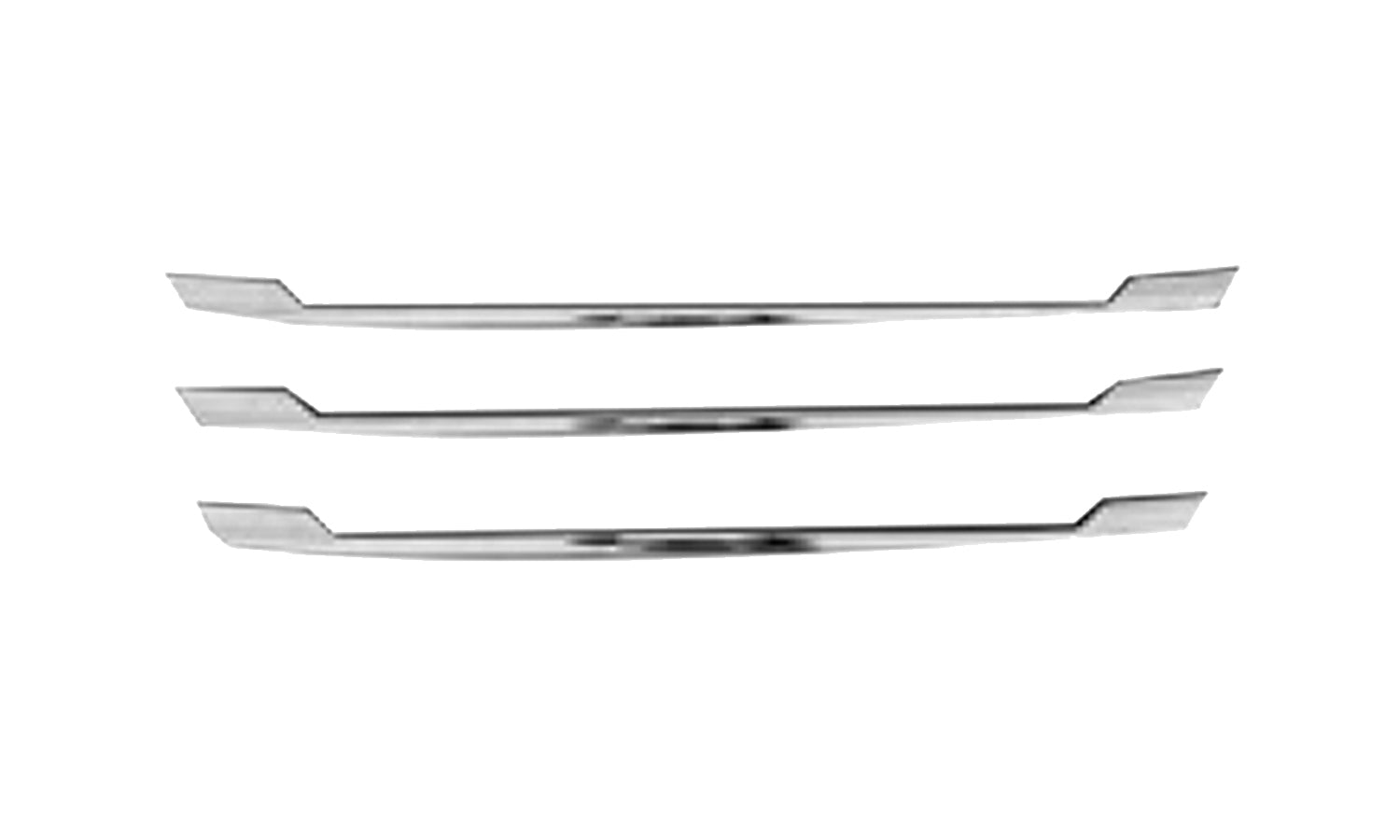 Set Strip Argento Per Griglia Centrale Man Tgx 2020 Oe 81416140256-81416140257-81416140258