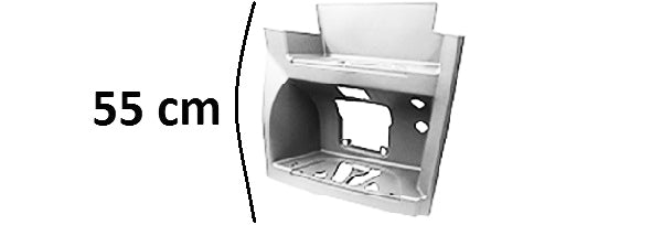 Pedana Destra Cabina Larga Bassa Smalto Bianco Db9147 Mercedes Actros Mp4 Cabina Larga Oe A9606662203