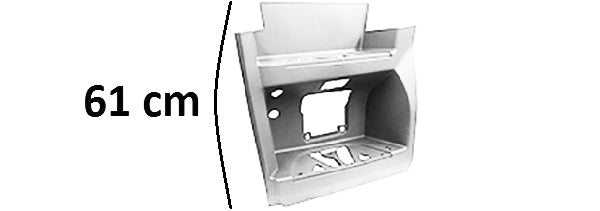 Pedana Sinistra Cabina Larga Alta Smalto Bianco Db9147 Mercedes Actros Mp4 Cabina Larga Oe A9606661703 - A9616661601