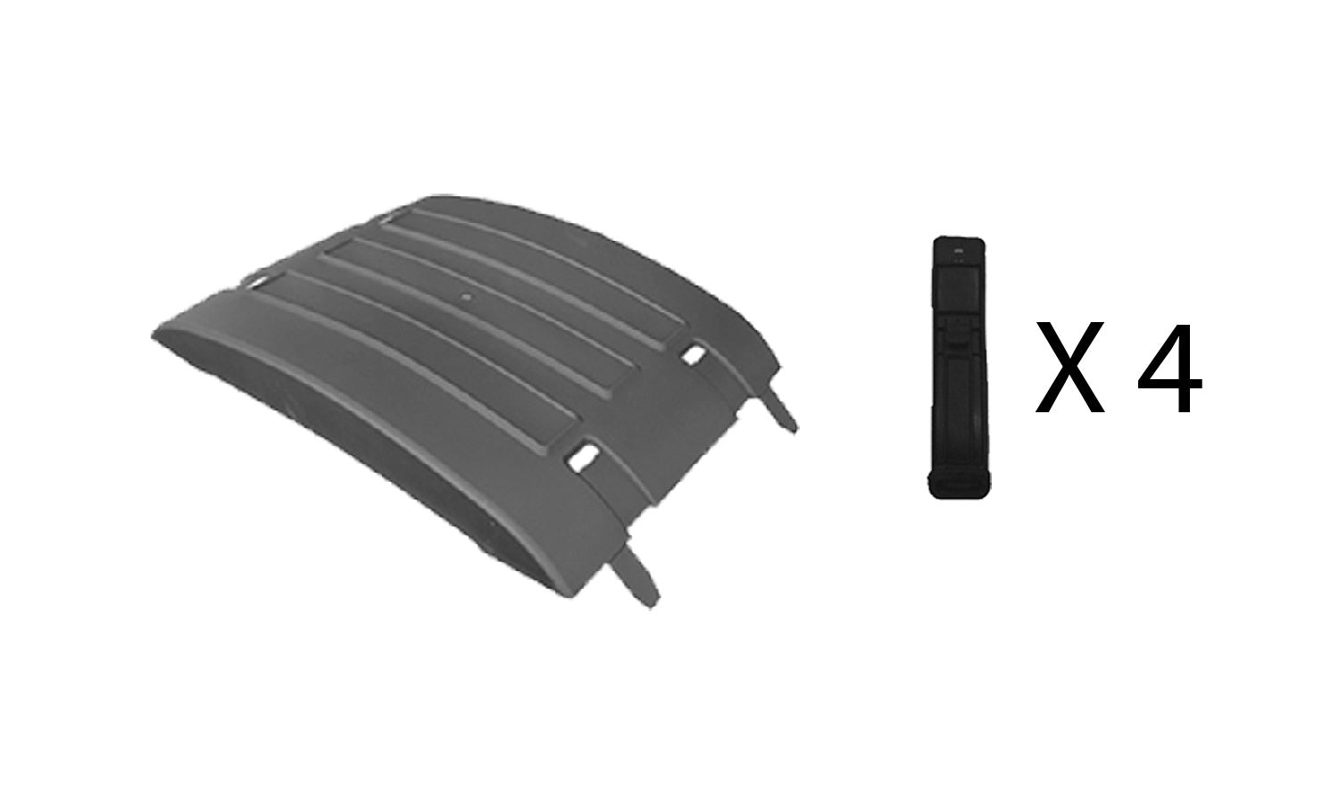 Parafango Posteriore Basso Con Tiranti 200.17503 Volvo Fh3 Oe 7421094389 - 21094389