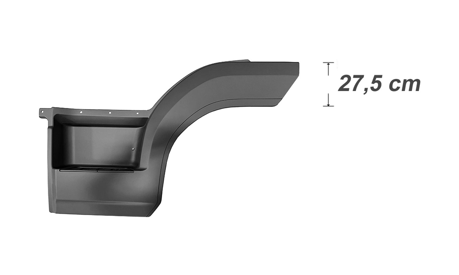 Pedana Parafango Sinistro Aletta H27,5Cm Mercedes Atego Euro 6 Oe 96766606017277