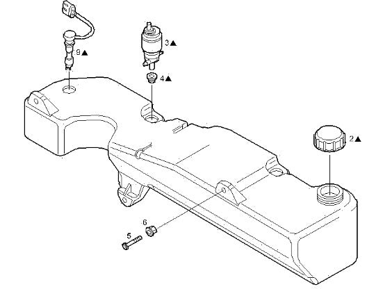 VASCHETTA LAVACRISTALLO IVECO - 504054336