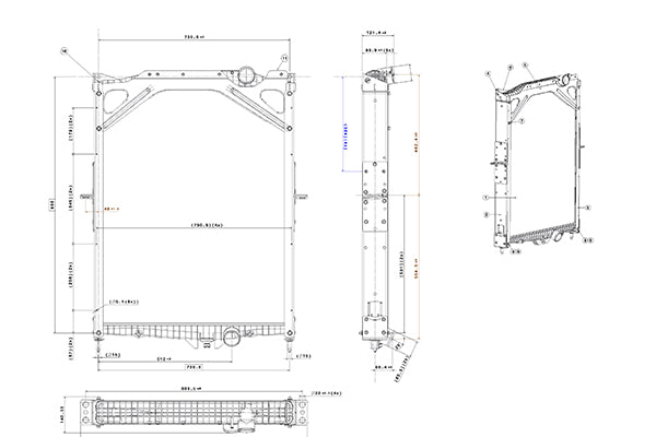 RADIATORE VOLVO FH12 VOLVO - 22235312