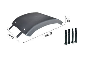 CALOTTA PARAFANGO DX-SX C/ TIRANTI