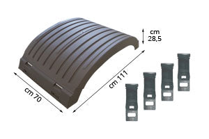 CALOTTA PARAFANGO DX-SX C/ TIRANTI