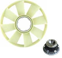 Ventilatore Completo Radiatore 8 Pale D.704