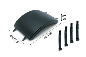 CALOTTA PARAFANGO DX-SX C/ TIRANTI