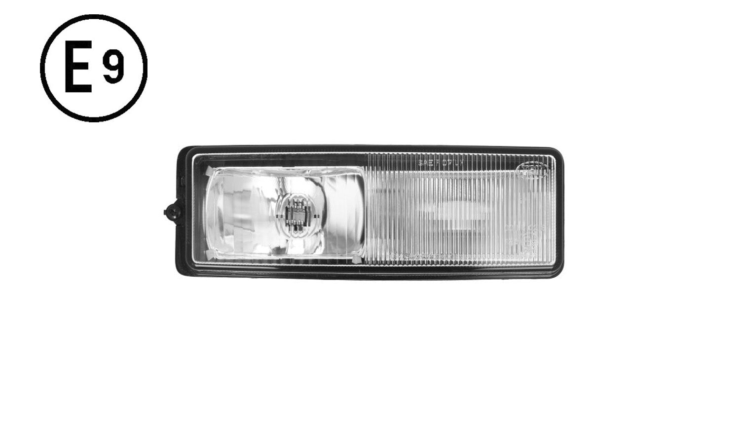 Faro Fendinebbia Sinistro Senza Lampadina (H3-H1) Omologato E9 Daf Xf 95 1A - 2A Serie Oe 1328860