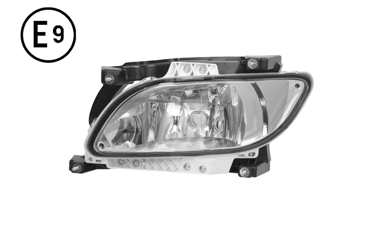 Faro Fendinebbia Sinistro Senza Lampadina (H11) Omologato E9 Daf Xf 106 Oe  1835884 - 2032701