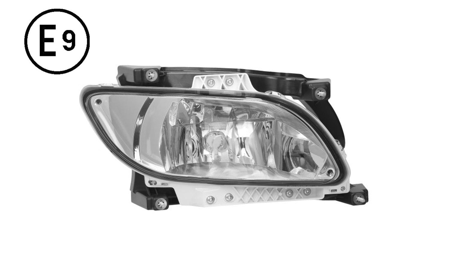 Faro Fendinebbia Destro Senza Lampadina (H11) Omologato E9 Daf Xf 106 Oe  1835885 - 2032702