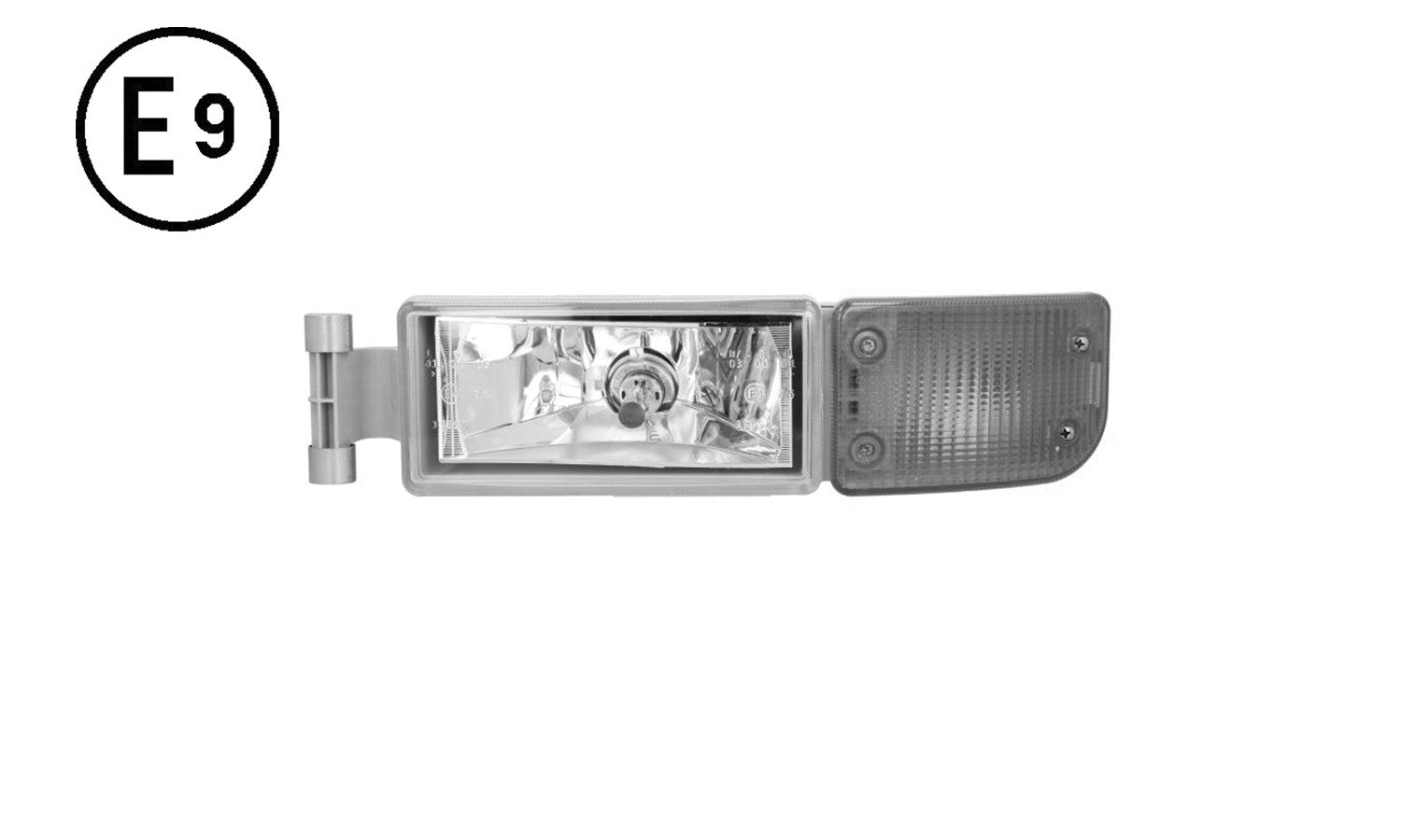 Faro Fendinebbia Sinistro Con Freccia Color Ambra Senza Lampadina (H4-P21W) Omologato E9 Man Tgl Oe 81253206111 - 81253206091