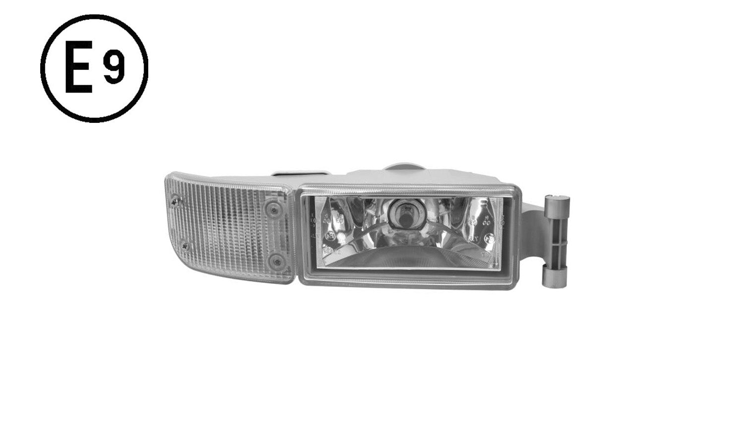 Faro Fendinebbia Destro Con Freccia Bianca Senza Lampadina (H4) Omologato E9 Man Tgl Oe 81253206114