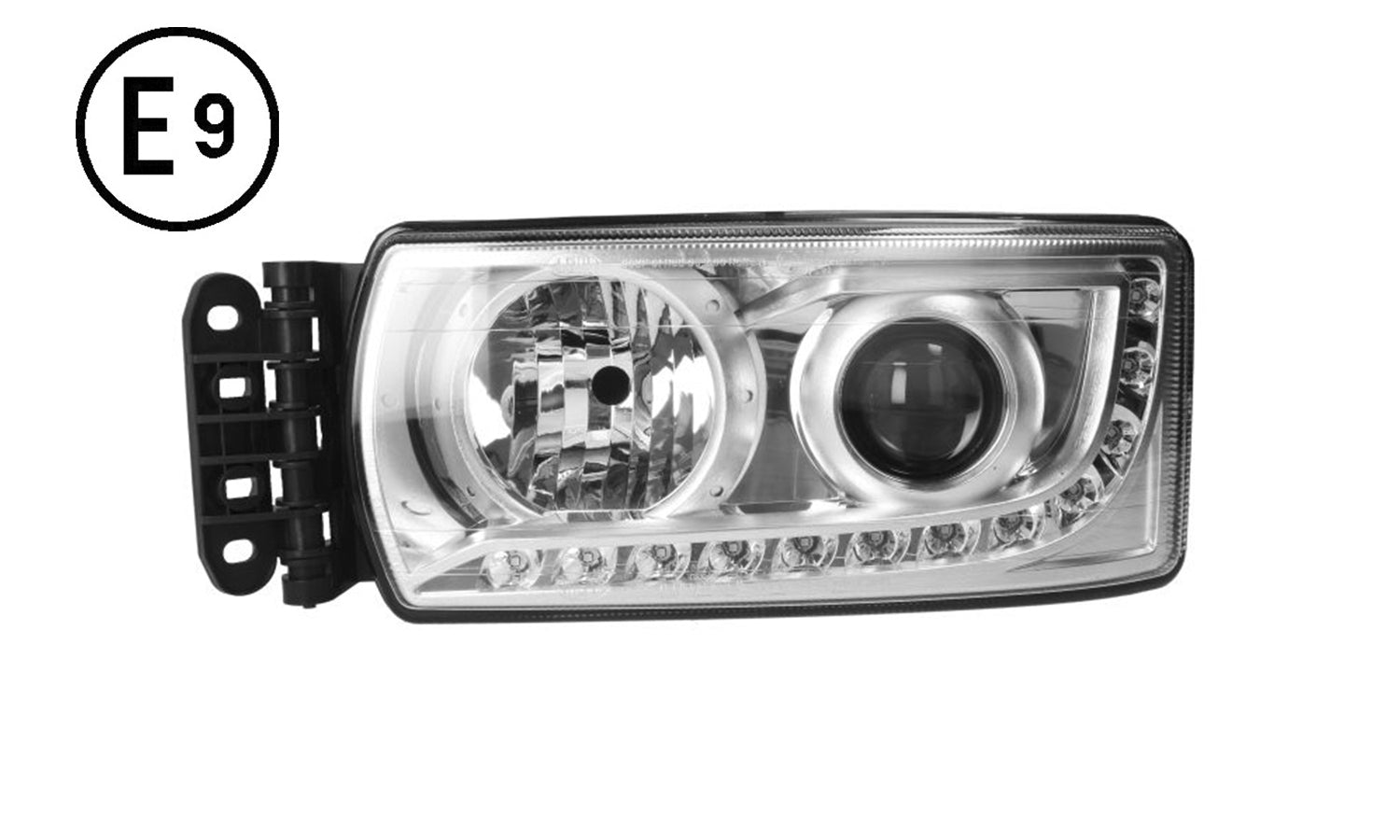 Faro Sinistro Elettrico Senza Motore Con Centralina Senza Lampadina (H7-H7-Led) Omologato E9 Iveco Eurocargo 75 2016 Oe 5801745445