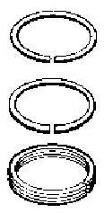 KIT SEGMENTI COMPR. D.70 -697 IVECO 79.14 42550560