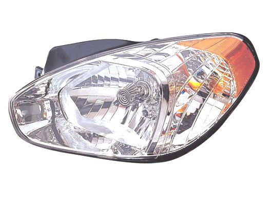 Faro Proiettore Anteriore lato DX per HYUNDAI ACCENT 2006-2010