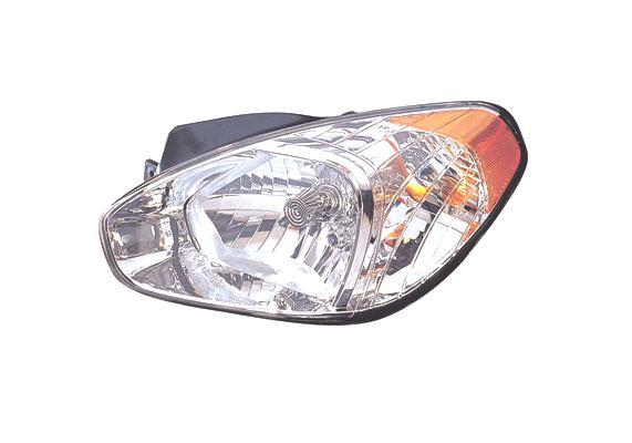 Faro Proiettore Anteriore lato SX per HYUNDAI ACCENT 2006-2010
