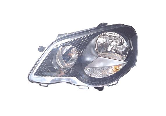 Faro Proiettore Anteriore lato SX per VOLKSWAGEN POLO 2005-2009