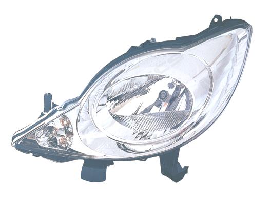 Faro Proiettore Anteriore lato SX per PEUGEOT 107 2009-2012