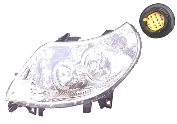 Faro Proiettore Anteriore lato SX per PEUGEOT BOXER 2006-2014
