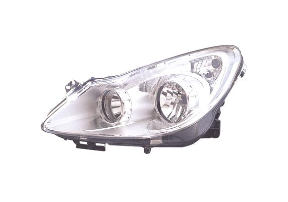 Faro Proiettore Anteriore lato SX per OPEL CORSA 2006-2011(D)