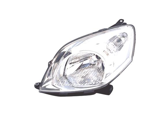 Faro Proiettore Anteriore lato SX per PEUGEOT BIPPER 2007-2016