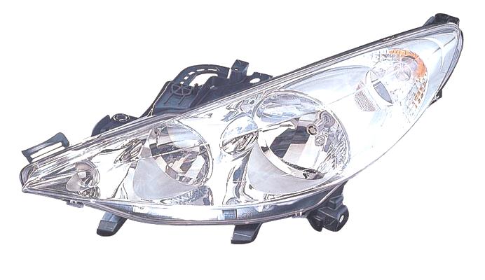 Faro Proiettore Anteriore lato DX per PEUGEOT 207CC 2009-2015
