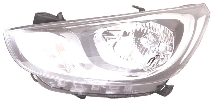 Faro Proiettore Anteriore lato DX per HYUNDAI ACCENT 2011-2018