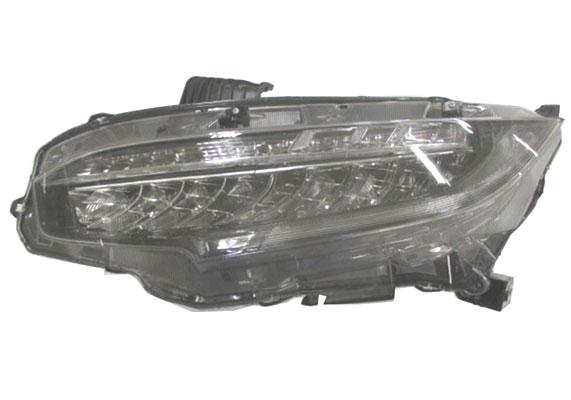 Faro Proiettore Anteriore lato SX per HONDA CIVIC 2017-