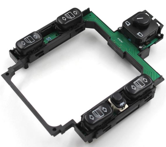 Pulsantiera per MERCEDES CLASSE C W202 1993 - 1996 Anteriore Lato Dx e Sx 26 Pin