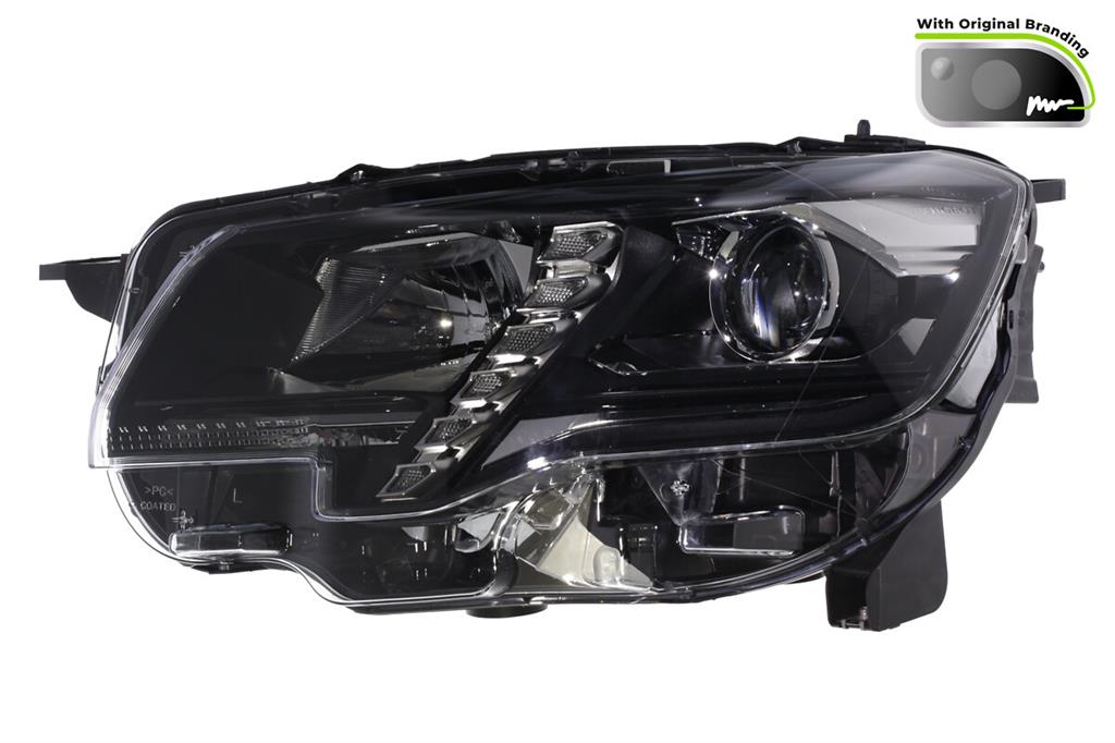 proiettore sinistro h1 h7 elettrico con motore peugeot rifter 2018 2024 450642