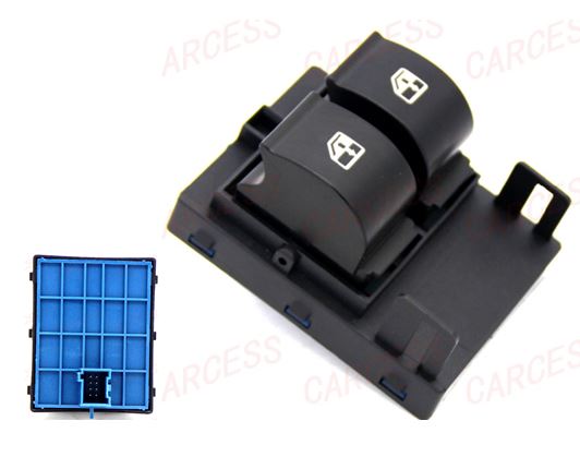 Pulsantiera per FIAT FIORINO 2007 - 2016 Anteriore Lato Dx e Sx 8 Pin