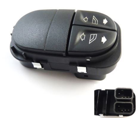 Pulsantiera per FORD ESCORT 1995 - 1998 Anteriore Lato Dx e Sx 6 Pin