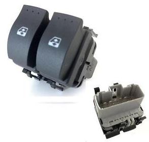 Pulsantiera per RENAULT LAGUNA 2005 - 2007 Anteriore Lato Sinistro SX 10 Pin