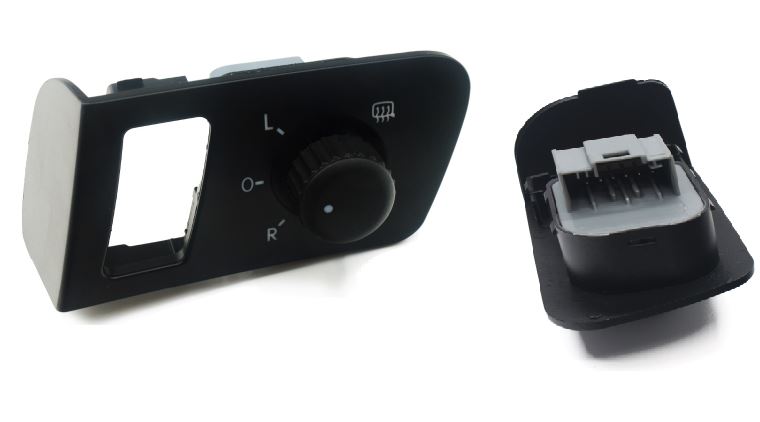 Pulsantiera per VOLKSWAGEN CADDY 2010 - 2015 Anteriore Lato Dx e Sx 6 Pin