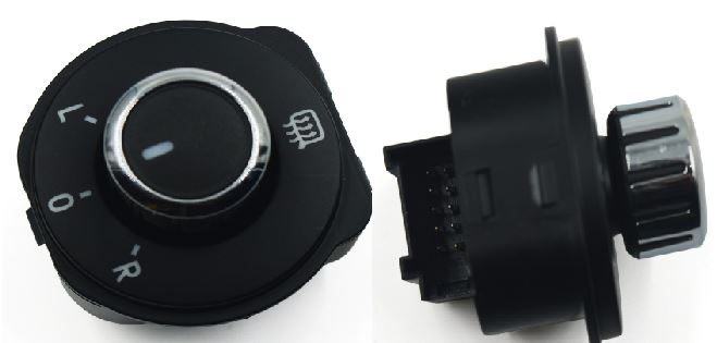 Pulsantiera per VOLKSWAGEN POLO 2009 - 2014 Anteriore Lato Dx e Sx 10 Pin