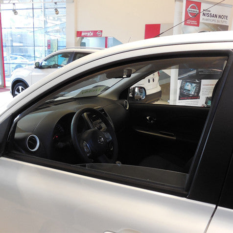 Deflettori Auto NISSAN MICRA 2010 - 2013(K13) Anteriore